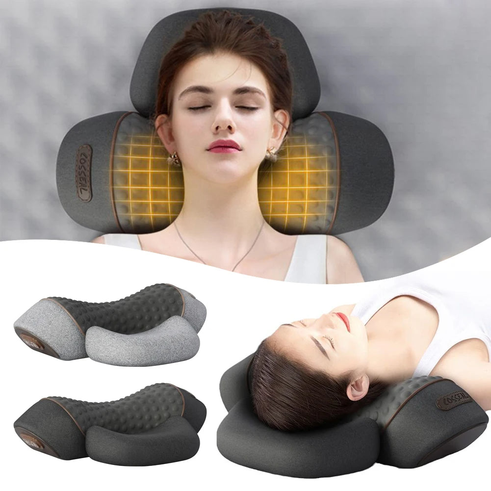 BodyNest™ Electric Neck Massage Pillow Heating & Vibration