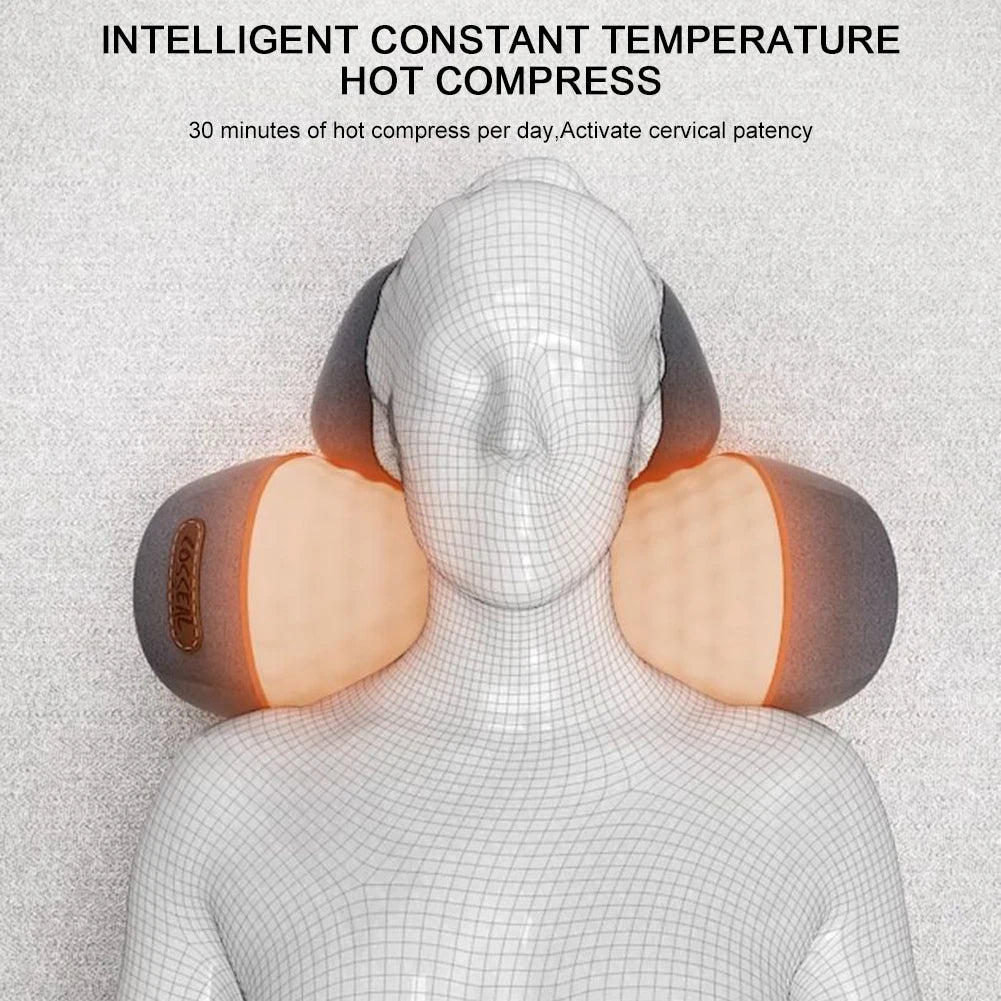 BodyNest™ Electric Neck Massage Pillow Heating & Vibration