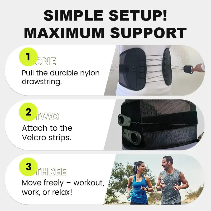 BodyNest™ Lower Back Brace for Pain Relief & Posture Correction