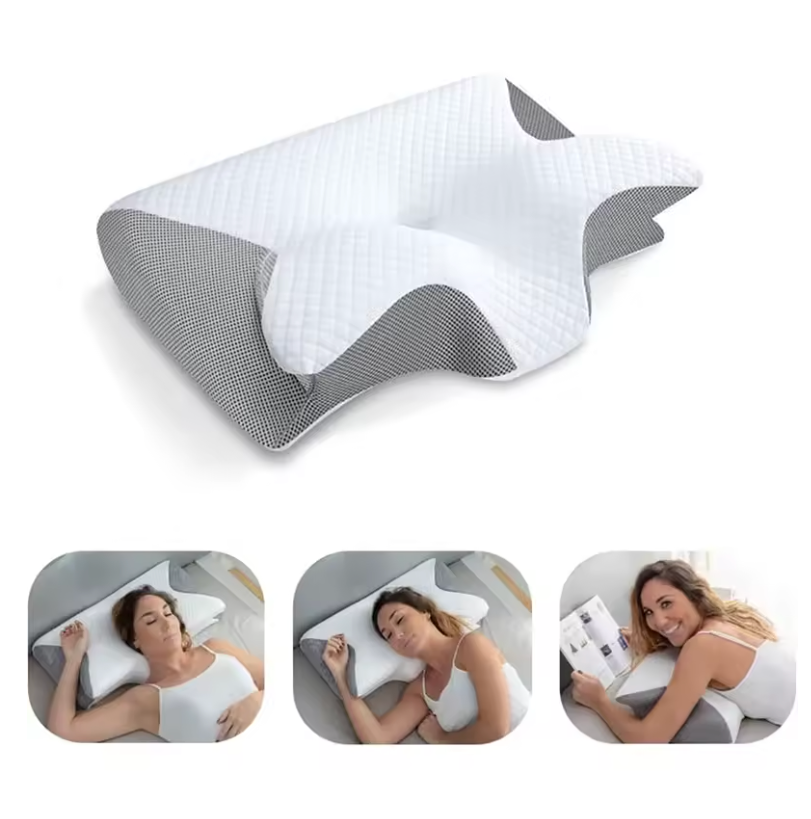 BodyNest™ Ergonomic Orthopedic Neck Support for Pain Relief & Better Sleep